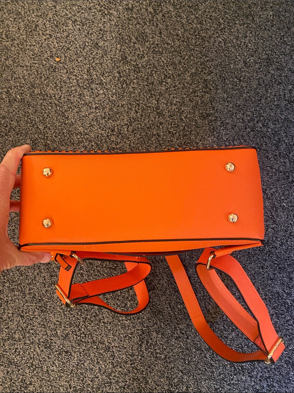 Calpak Orange Kaya Backpack - Picture 4 of 5